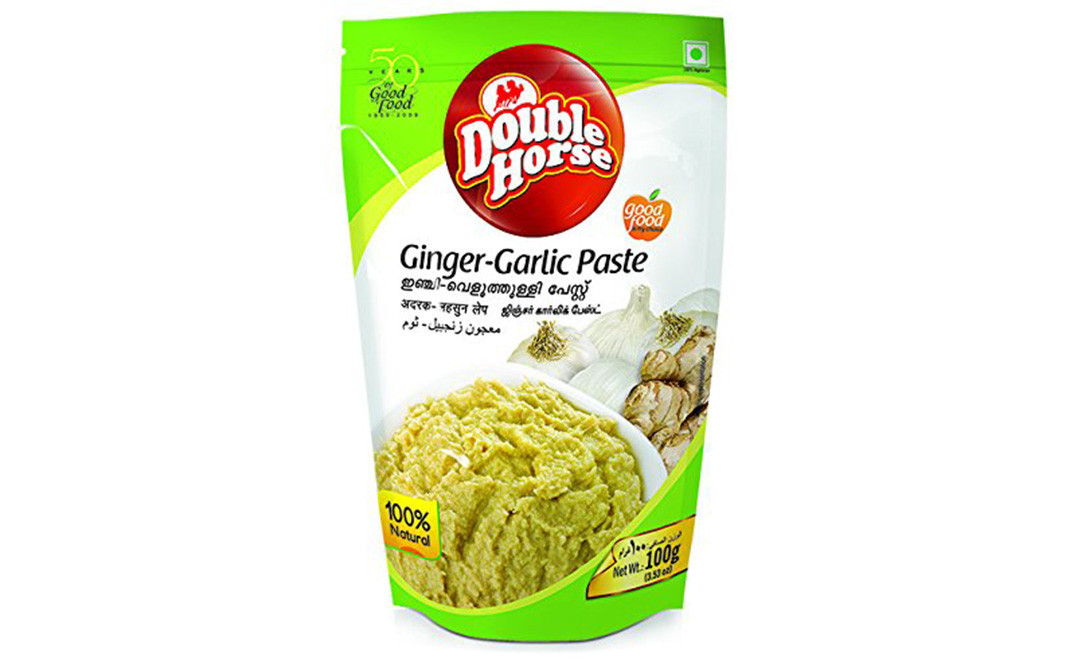 Double Horse Ginger-Garlic Paste    Pack  100 grams